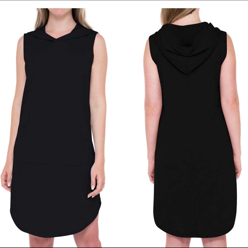 *NEW* Bobeau Hooded Sleeveless Dress